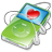 iPod Video Green Favorite Icon